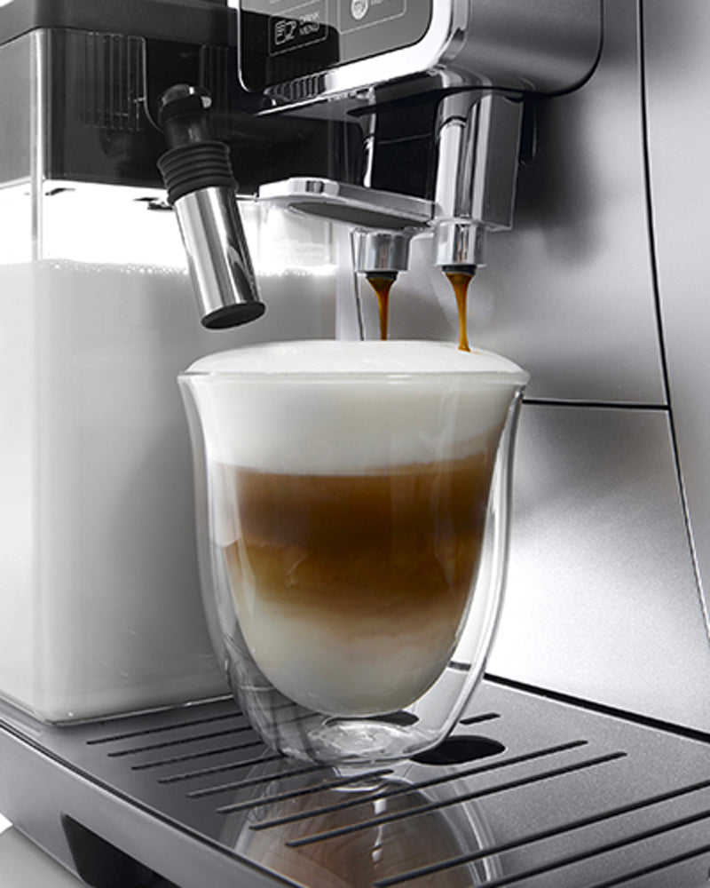 Tasse à cappuccino, tasse à double paroi isolée en acier inoxydable avec  soucoupe à la cuillère pour café au lait au thé LAT