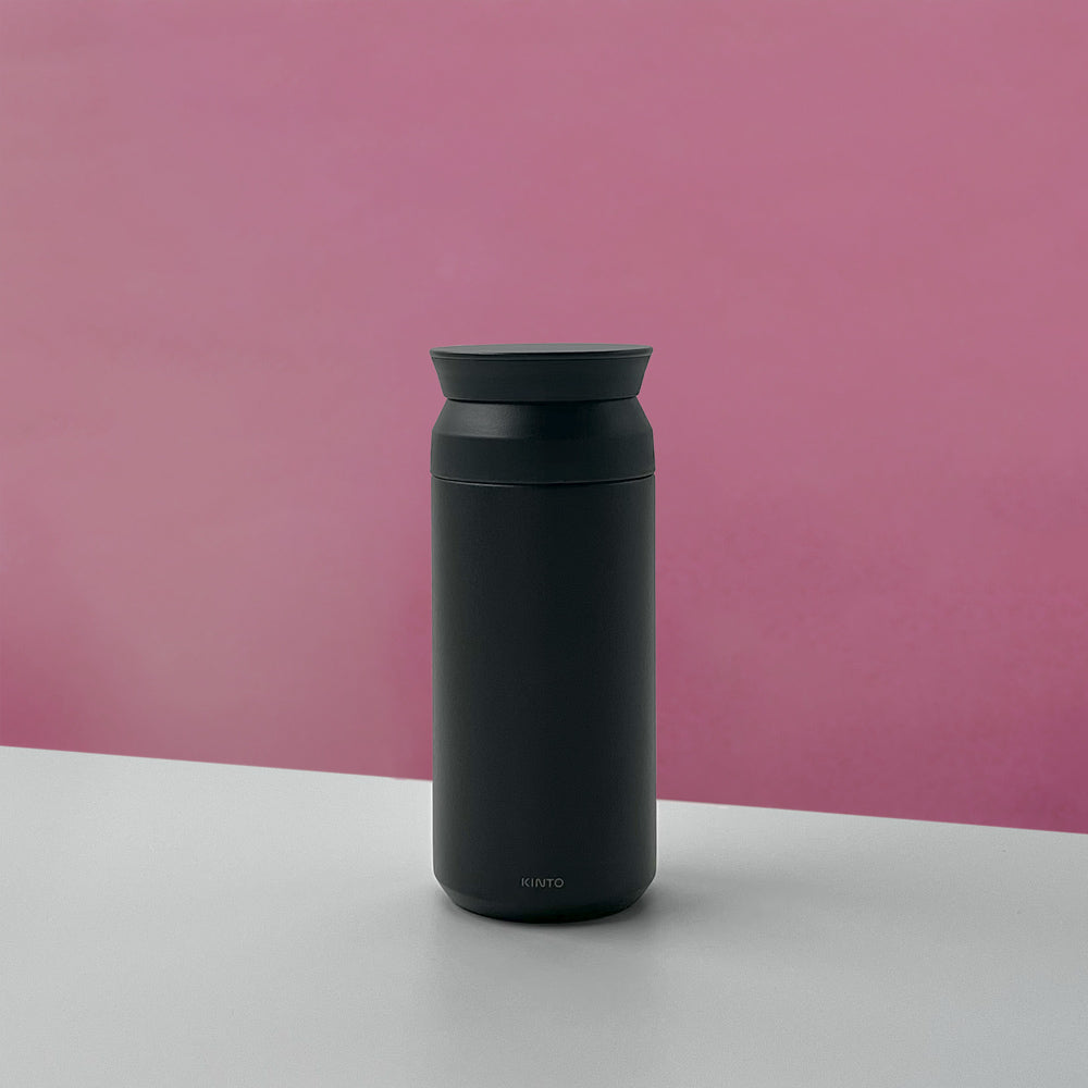 Kinto noir : thermos à café en inox